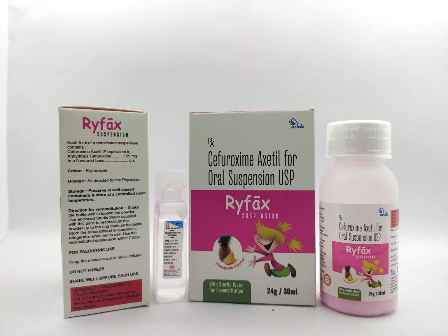 Cefuroxime Mg Oral Suspension