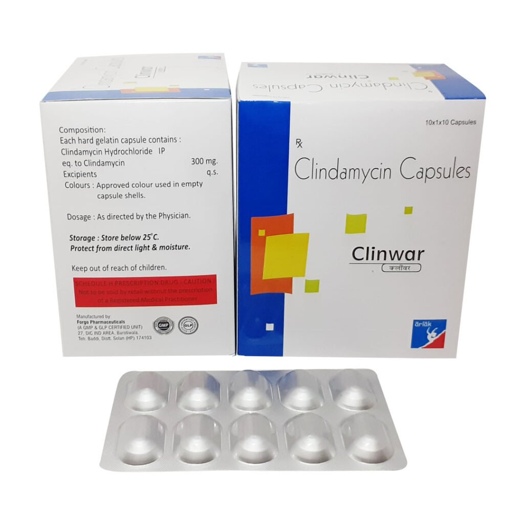 CLINDAMYCIN 300MG CAPSULES